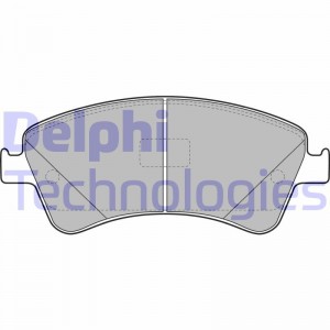 Колодки тормозные дисковые LP2104 DELPHI