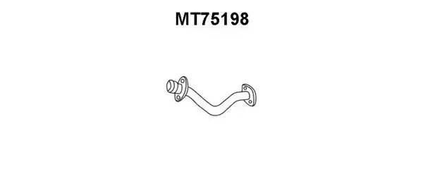 Выпускной трубопровод MT75198 VENEPORTE