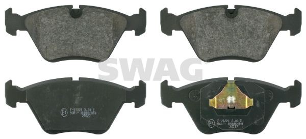 Комплект тормозных колодок, диско 30 91 6312 SWAG
