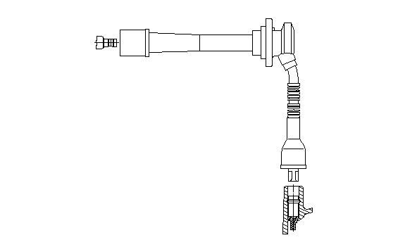 Провод зажигания 3A51F38 BREMI