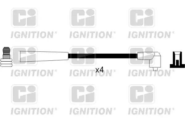 Ккомплект проводов зажигания XC555 QUINTON HAZELL