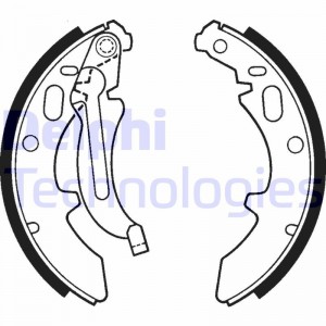 Комплект тормозных колодок LS1222 DELPHI