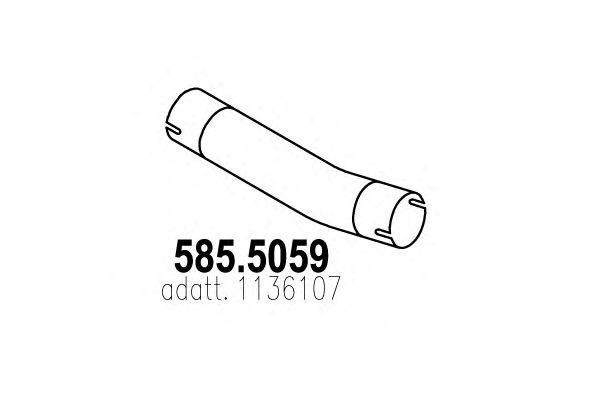Выпускной трубопровод 5855059 ASSO