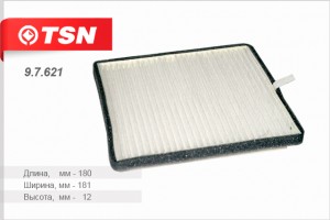 Фильтр салона 9.7.621 TSN