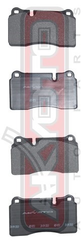 Колодки тормозные дисковые AKD-0531 AKYOTO