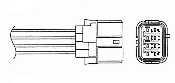 Провод зажигания 38701 NGK NTK