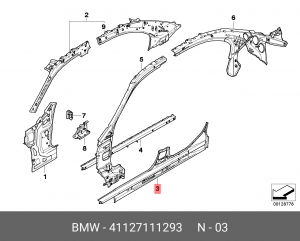 Деталь 41 12 7 111 293 BMW