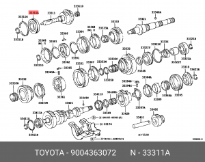Деталь 90043-63072 DAIHATSU