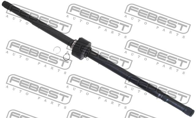 Вал привода колеса в сборе с ШРУСами 0212-QG16RH FEBEST