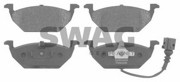 Комплект тормозных колодок, диско 30916618 SWAG