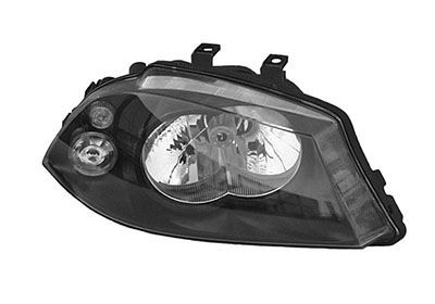 Основная фара 4917962V VAN WEZEL