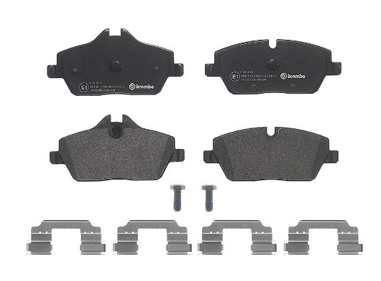 Комплект тормозных колодок, диско P06034 BREMBO