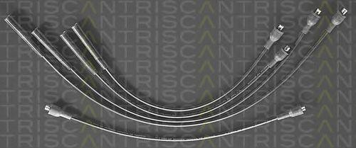 Ккомплект проводов зажигания 88607123 TRISCAN