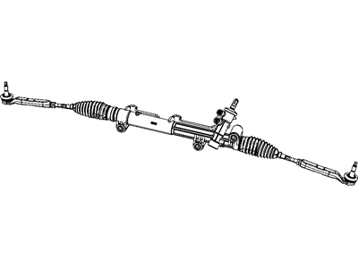 Наконечник поперечной рулевой тяги 5142 938AA CHRYSLER