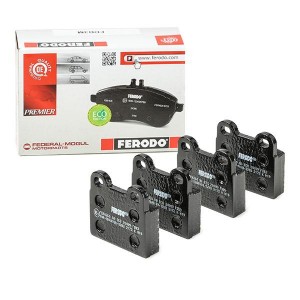 Комплект тормозных колодок, диско FDB3M FERODO