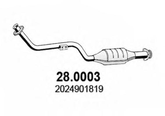 Катализатор 280003 ASSO