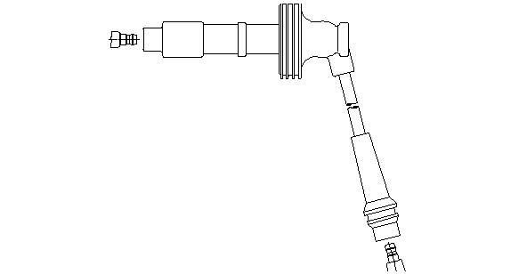 Провод зажигания 76022 BREMI