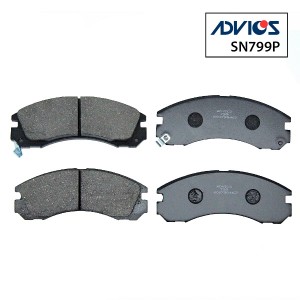 Колодки тормозные дисковые SN799P ADVICS