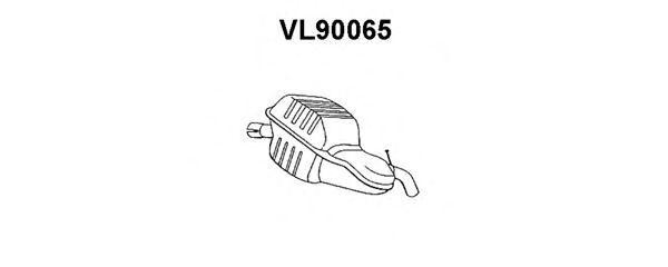 Глушитель выхлопных газов конечный VL90065 VENEPORTE