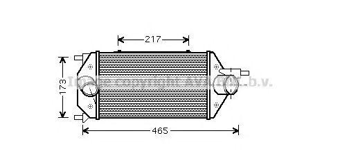 Интеркулер LC4086 AVA