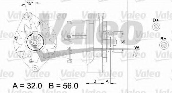 Генератор 436721 VALEO PHC