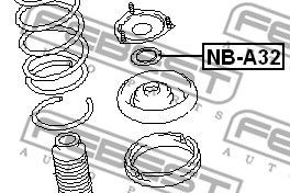 Подшипник опоры амортизатора подвески NB-A32 FEBEST