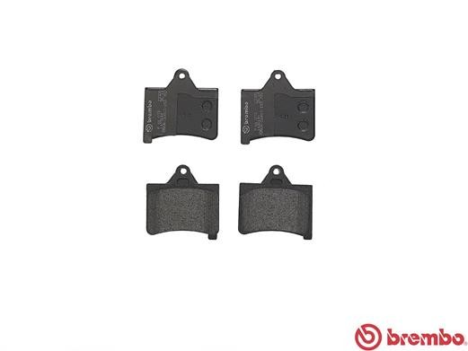 Комплект тормозных колодок, диско P61073 BREMBO