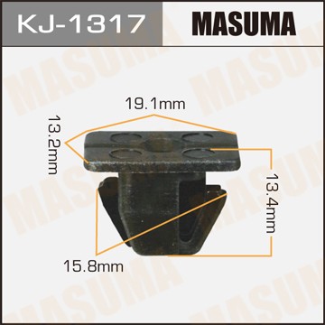Клипса крепежная KJ1317 MASUMA