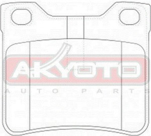 Колодки тормозные дисковые AKD-0265 AKYOTO