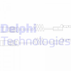 Сигнализатор, износ тормозных колодок LZ0144 DELPHI
