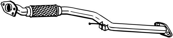 Выпускной трубопровод 840-117 BOSAL