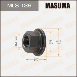 Гайка крепления колеса MLS-139 MASUMA