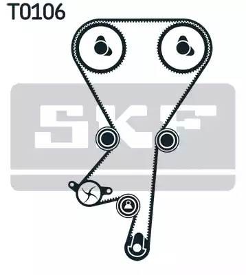 Комплект ремня ГРМ VKMA05220 SKF