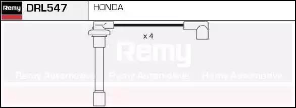 Ккомплект проводов зажигания DRL547 DELCO REMY