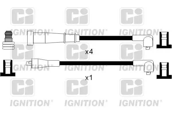 Ккомплект проводов зажигания XC810 QUINTON HAZELL