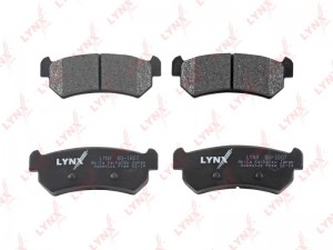 Колодки тормозные дисковые BD-1807 LYNXAUTO