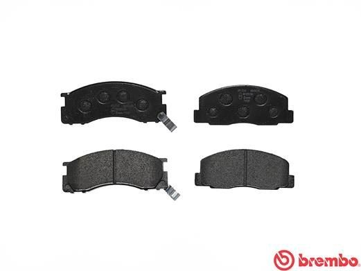 Комплект тормозных колодок, диско P 83 029 BREMBO