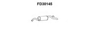 Глушитель выхлопных газов конечный FD30145 VENEPORTE