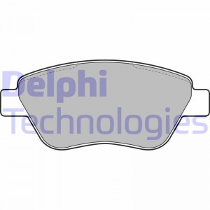 Комплект тормозных колодок, диско LP1899 DELPHI