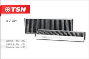 Фильтр салона 97281 TSN