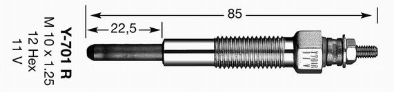 Свеча накаливания 7464 NGK NTK