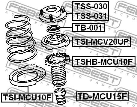 Деталь TSHBMCU10F FEBEST