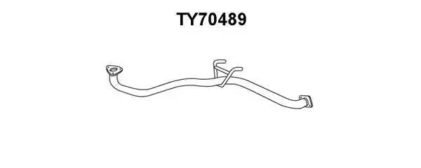Выпускной трубопровод TY70489 VENEPORTE