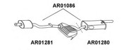 Глушитель выхлопных газов конечный AR01086 VENEPORTE