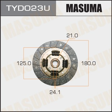 Диск сцепления TYD023U MASUMA