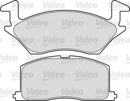 Комплект тормозных колодок, диско 598815 VALEO PHC