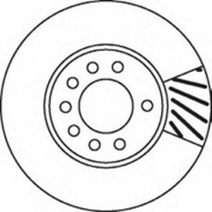 Тормозной диск 562070B BENDIX JURID