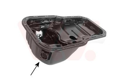 Масляный поддон 5387073 VAN WEZEL