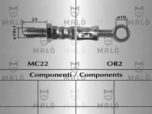 Тормозной шланг 8514 MALO