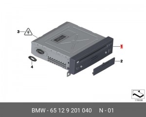 DVD плеер 65129201040 BMW
